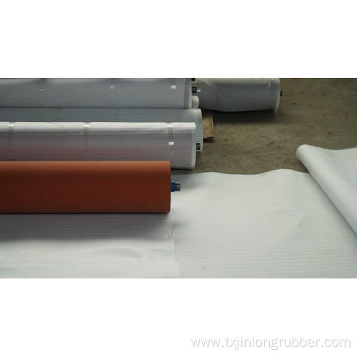 Composite rubber roller production